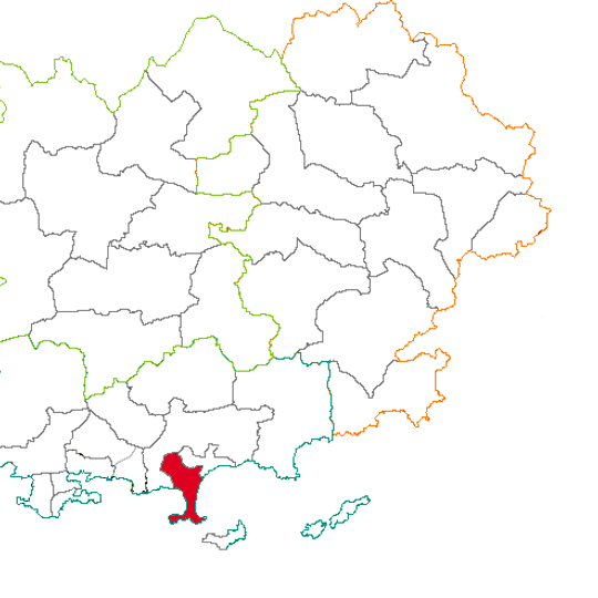 Cantone di Hyères-Ouest