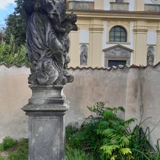 Socha svatého Jana Nepomuckého v Pardubicích u Kostelíčka