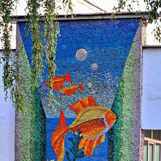 Mosaico, obra de arte