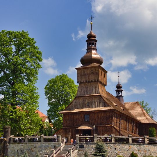 Saints Simon and Jude church in Łodygowice