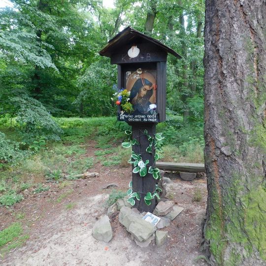 Obrázek Panny Marie nad Břežanským údolím