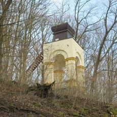 Gloriet (altán) na Ploučnické vyhlídce v Benešově nad Ploučnicí