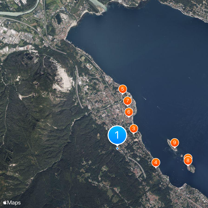 Baveno Mappa