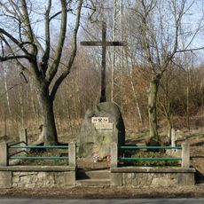 Pomník obětem katastrofy na dole Nelson