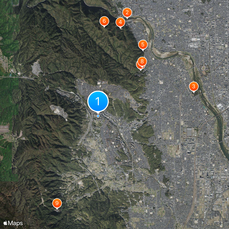 Kyoto City University of Arts Map