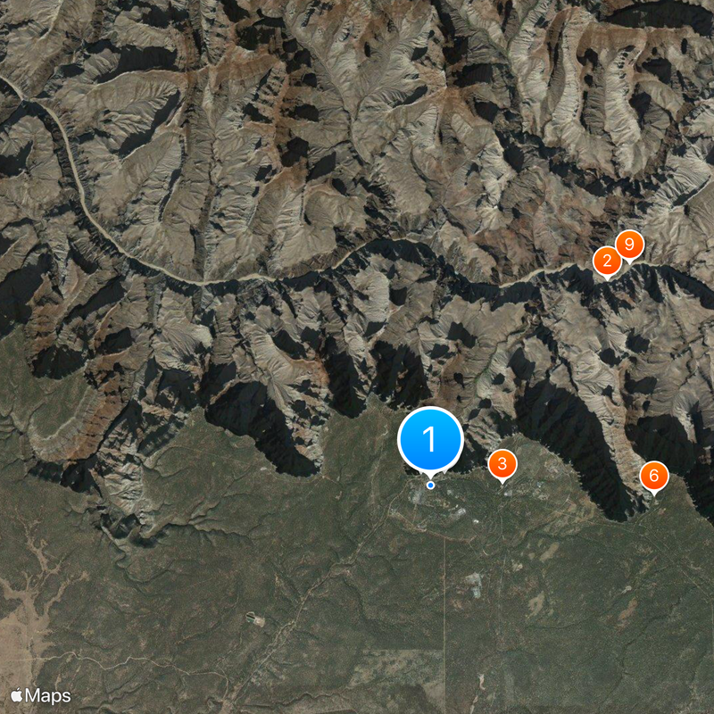Grand Canyon Village Map