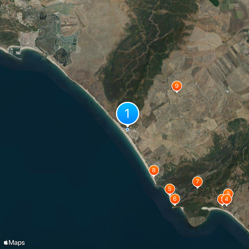 Zahara de los Atunes Carte