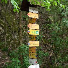 Rozcestník Pod Šobesem - u lávky