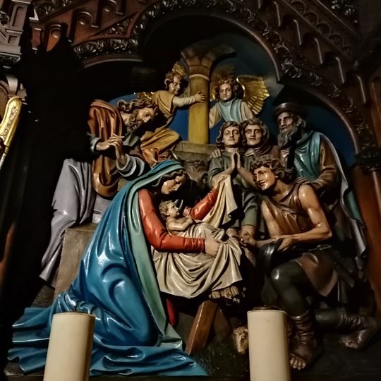 The main altar of the Basilica in Katowice-Panewniki