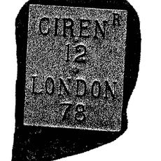 Milestone, ragully 157 yds W of entrance to Butlers Court