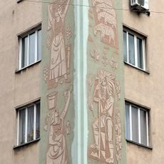Sgraffito Landwirtschaft, Schelleingasse 19, Vienna