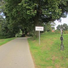 Kříž na okraji Zahrádky směrem na Pošnou