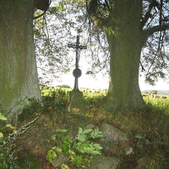 Kříž jižně od Jistebnice u zaniklé cesty