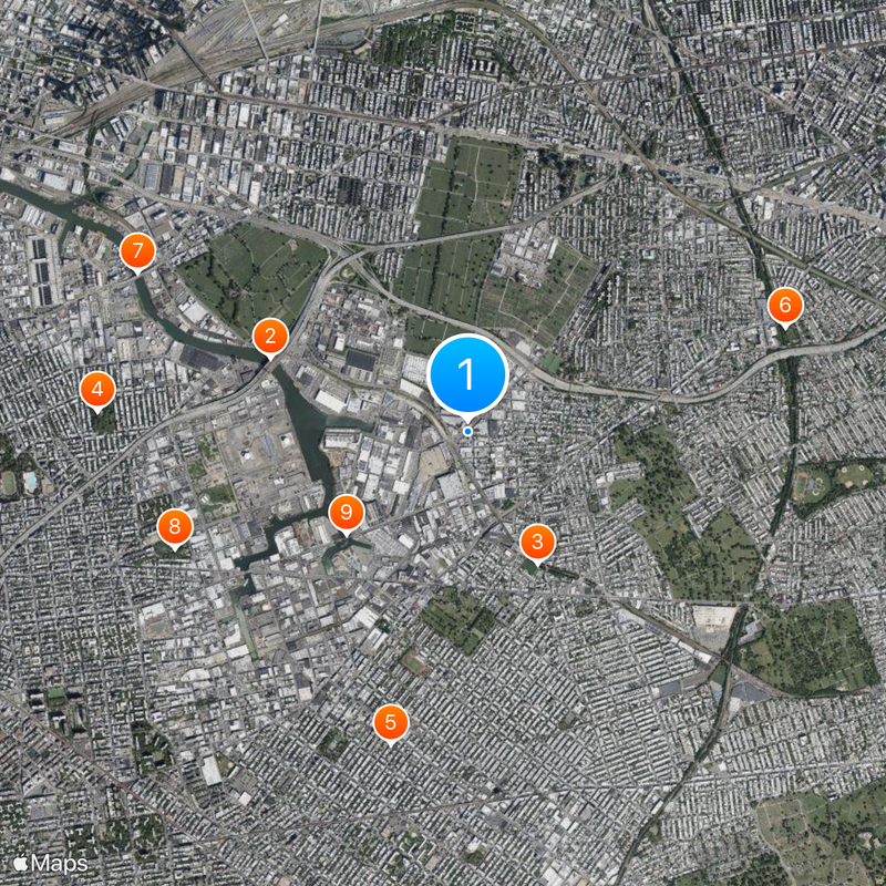 Maspeth Map