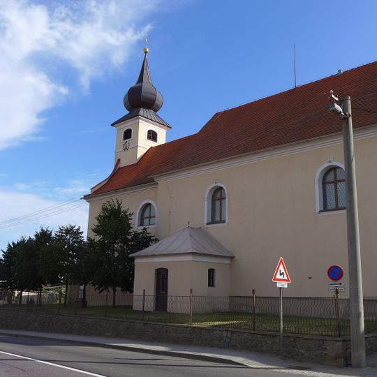Church of Saints Philip and James in Pavlice