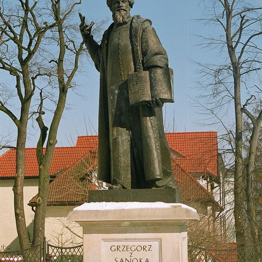 Grzegorz z Sanoka Monument in Sanok