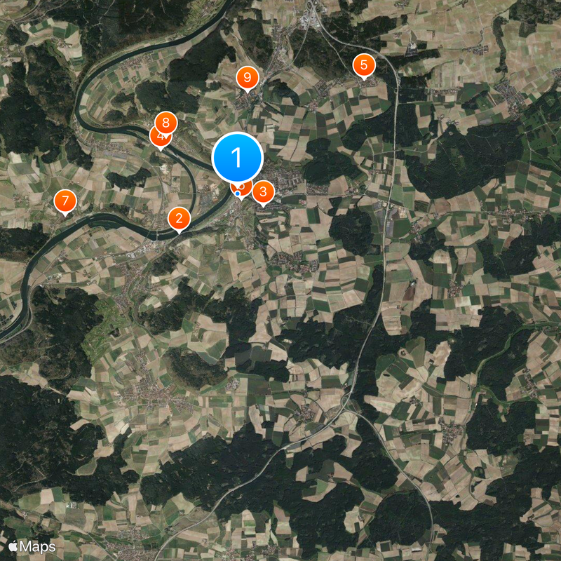 Bad Abbach Map