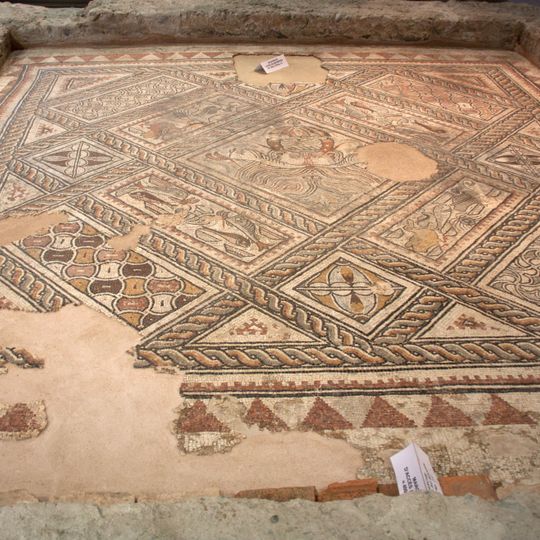 Mosaïque au dieu Océan du domaine de Saint-Girons