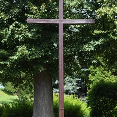 Dřevěný kříž v Kunvaldu