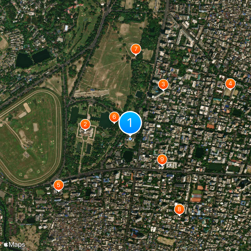 St. Paul's Cathedral Map