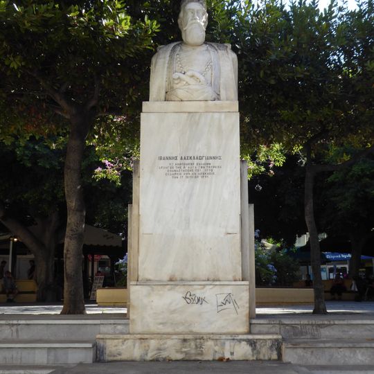 Bust of Ioannis Daskalogiannis, Heraklion