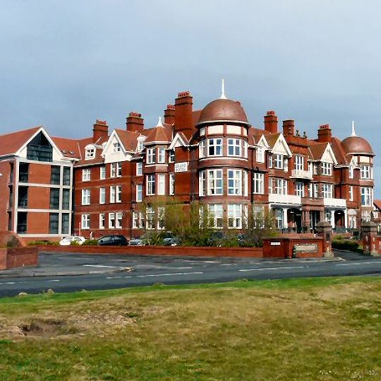 Grand Hotel With Front Garden Wall