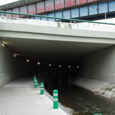 Bridge of Čuprova street over the Rokytka
