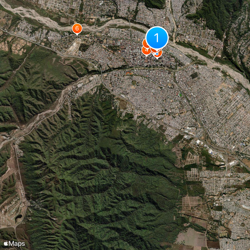 San Salvador de Jujuy Karte