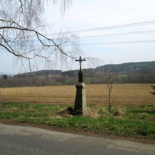 Kříž jižně od Kramolína