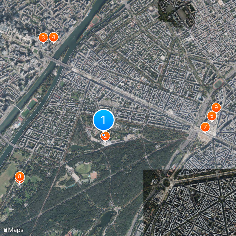 Jardin d'Acclimatation Map