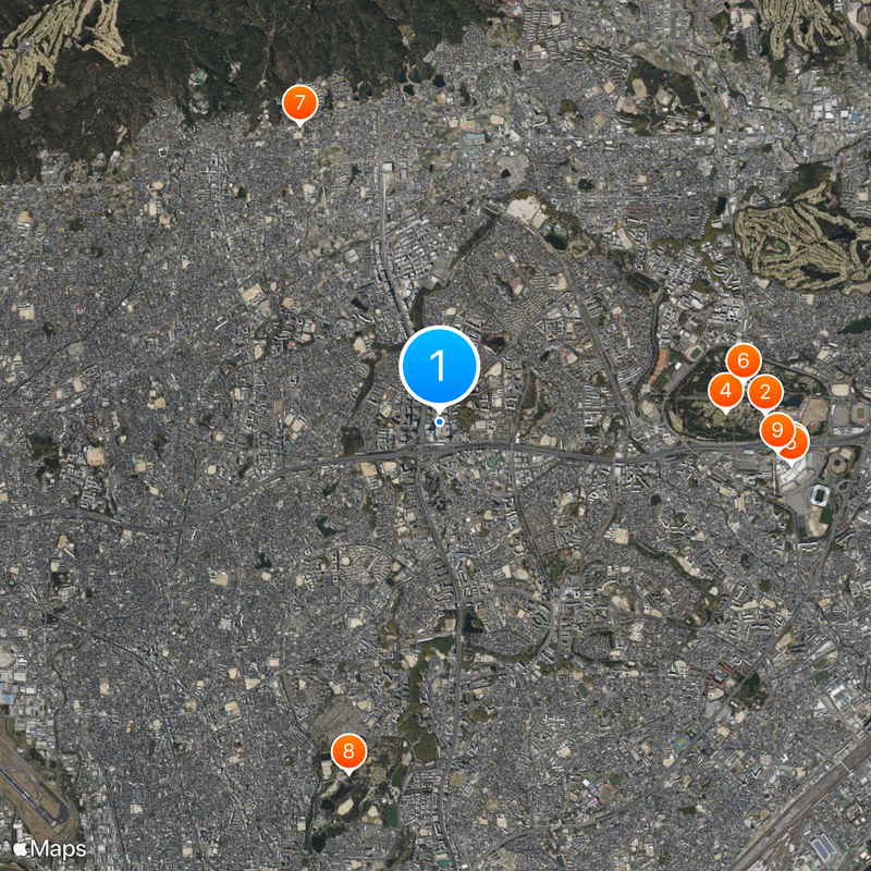 Senri New Town Map