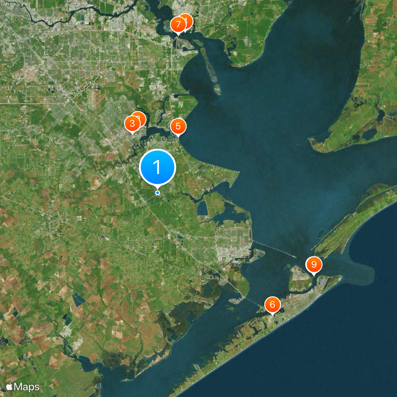 Dickinson Map