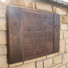 Pamětní deska Ferdinanda V. Dobrotivého