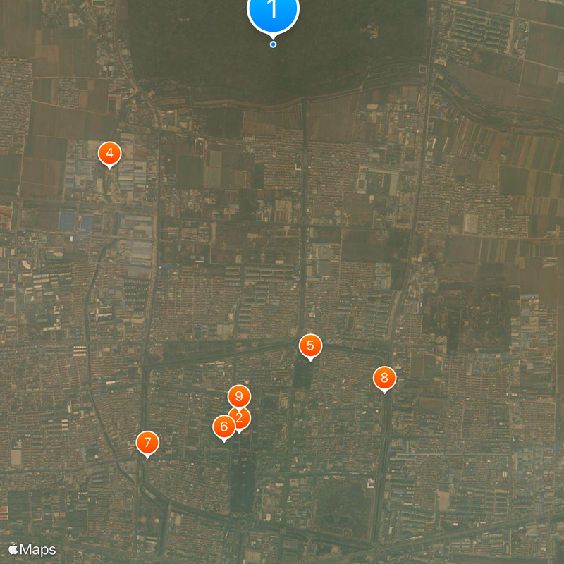 Cemetery of Confucius Map