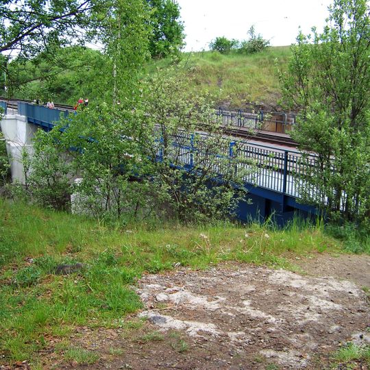 Železniční most přes silnici I/19 u Tábora