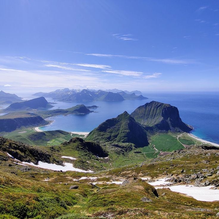 Himmeltinden topp