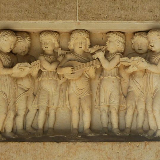 Musizierende Kinder an der Versöhnungskirche, Dresden