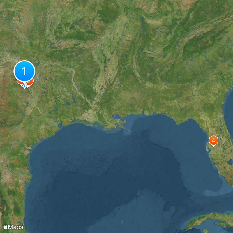 Comanche Peak Nuclear Power Plant Map