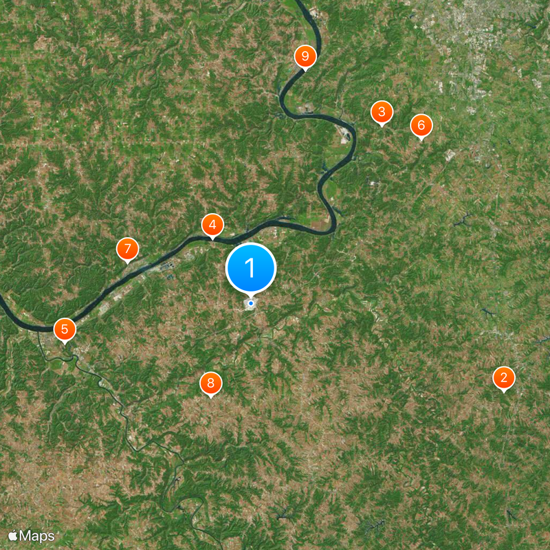 Kentucky Speedway Map