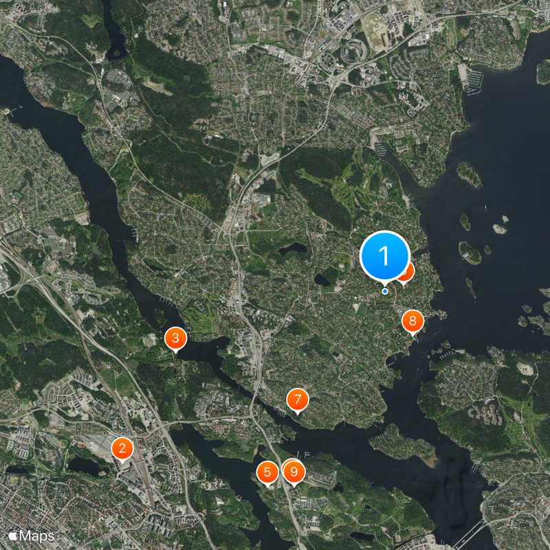 Danderyd Municipality Map