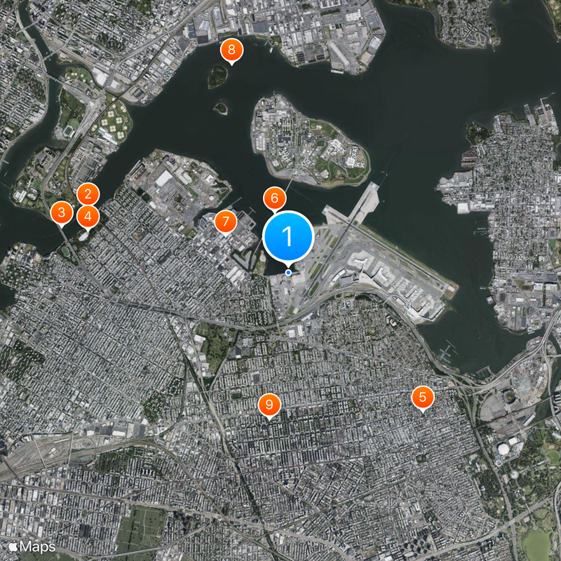 Marine Air Terminal Mappa