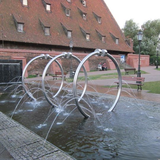 Heweliuszbrunnen in Danzig