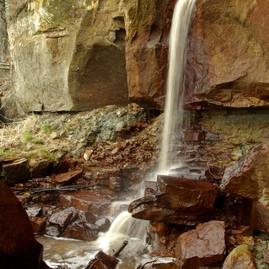 Rocca al Mare Waterfall