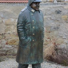 Statue of Josef Švejk in Putim