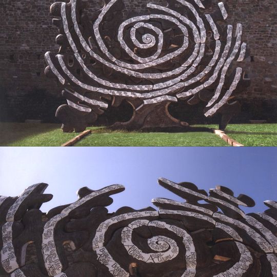 "Tree of Universe" monument to fallen