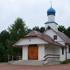 Orthodox All Saints cemetery chapel in Hajnówka