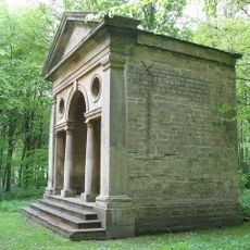 Open Temple At West End Of Quarter Mile Walk In Bramham Park