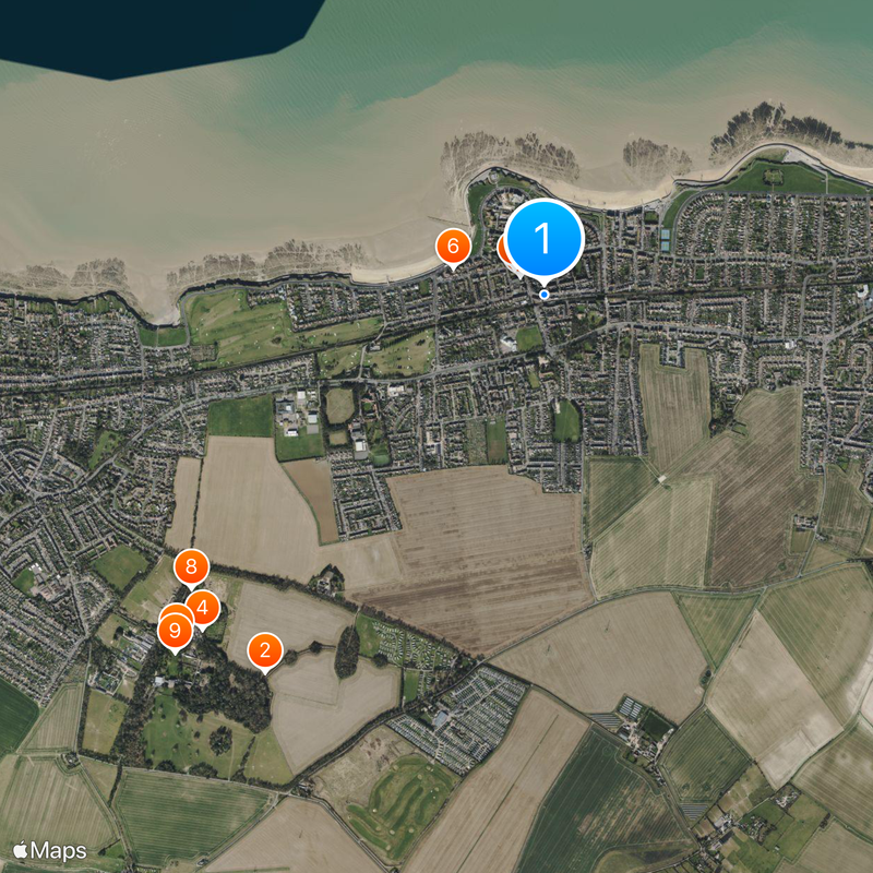 Westgate-on-Sea Map