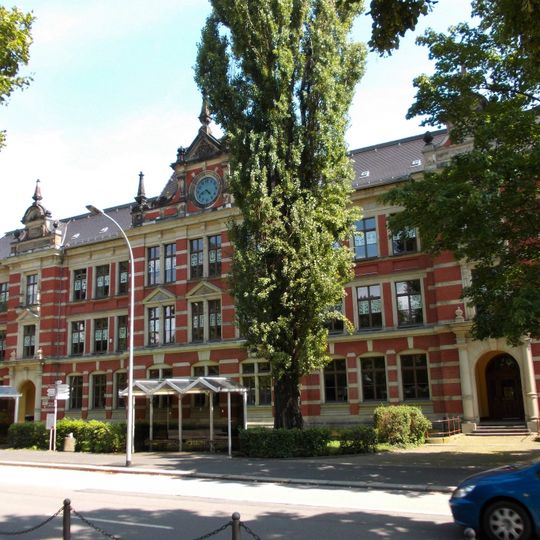 Parkschule; 2. Bürgerschule Karl-Liebknecht-Ring 4