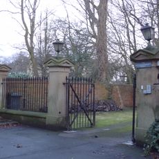 Gate Piers, Gates And Railings Approximately 25 Metres South West Of Hilly Ridge House